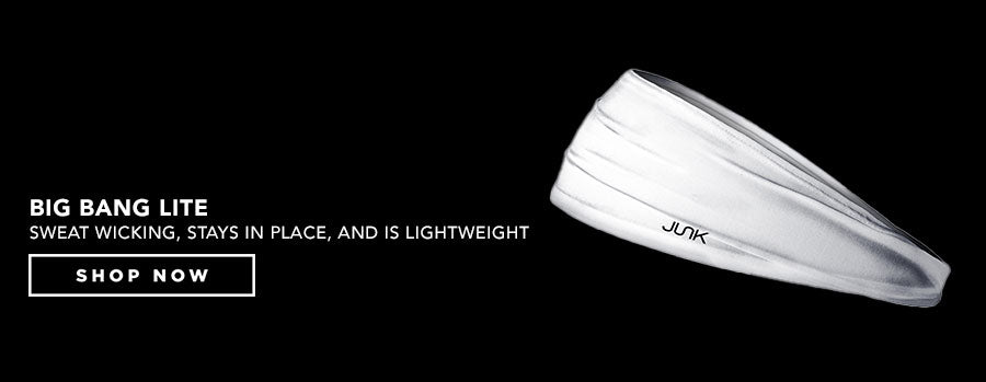 Big Bang Lite- Sweat Wicking, Stays in Place, and is lightweight