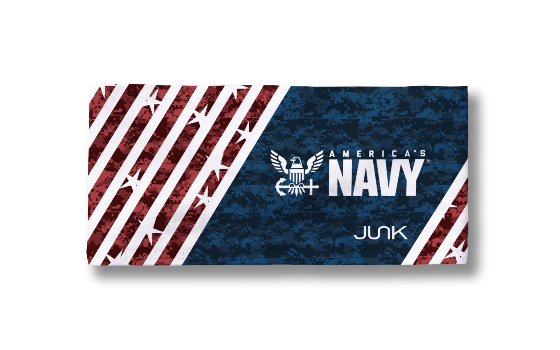Navy: Red White and Blue Big Bang Lite Headband - View 3