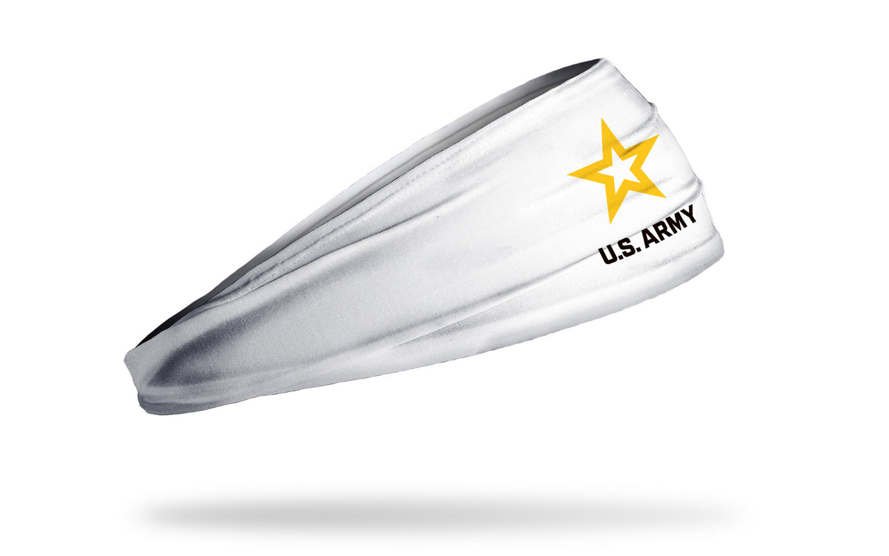 Army: Logo White Headband - View 2