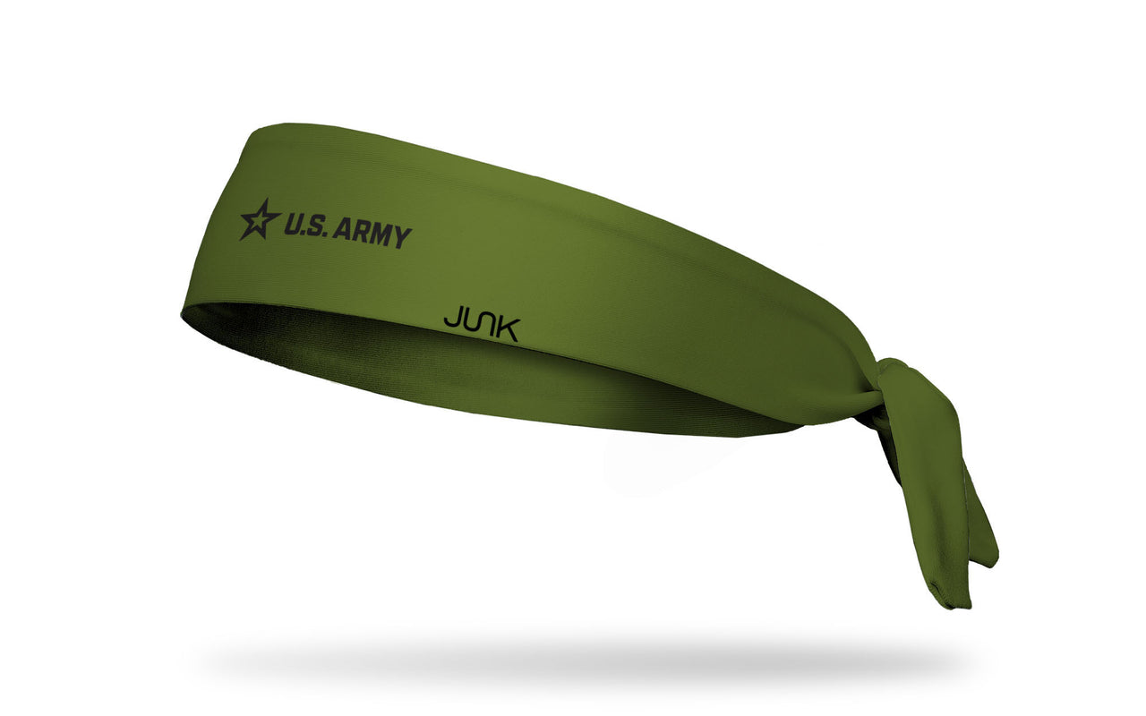 Army: OD Green Tie Headband - View 1