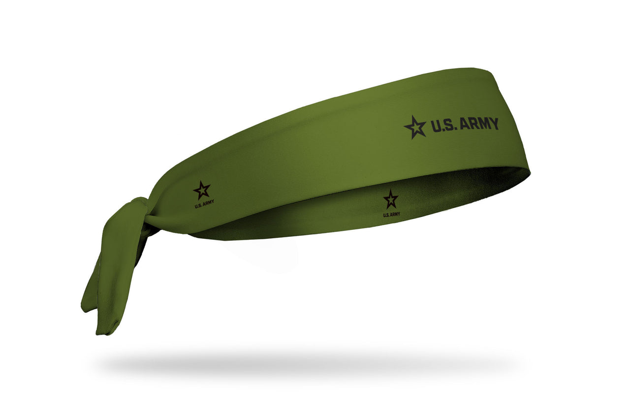 Army: OD Green Tie Headband - View 2