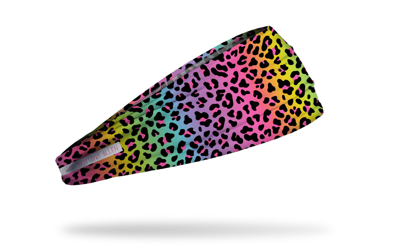 Brittany Allen: Millennial Leopard Big Bang Lite Headband - View 2