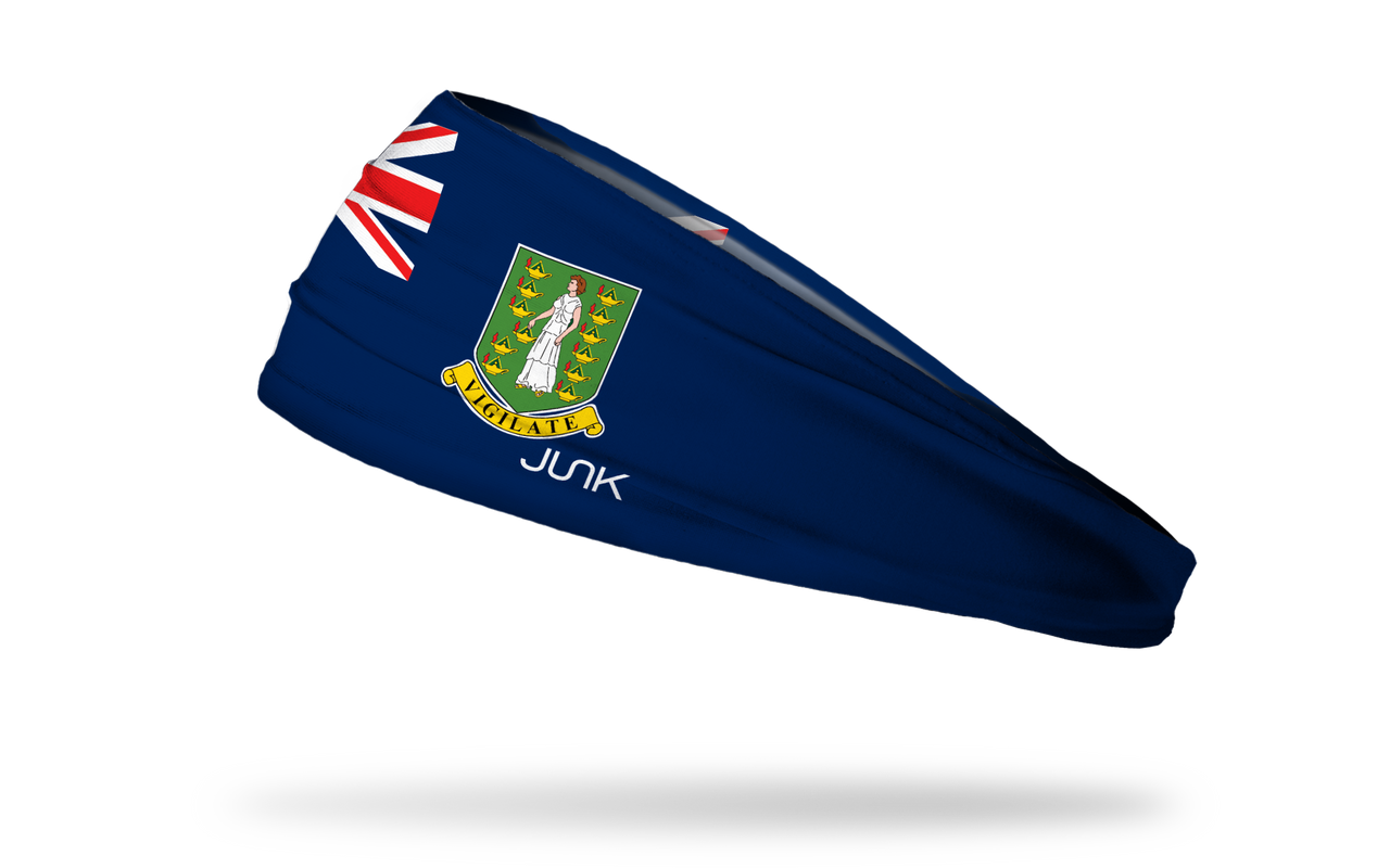 British Virgin Island Flag Big Bang Lite Headband - View 1