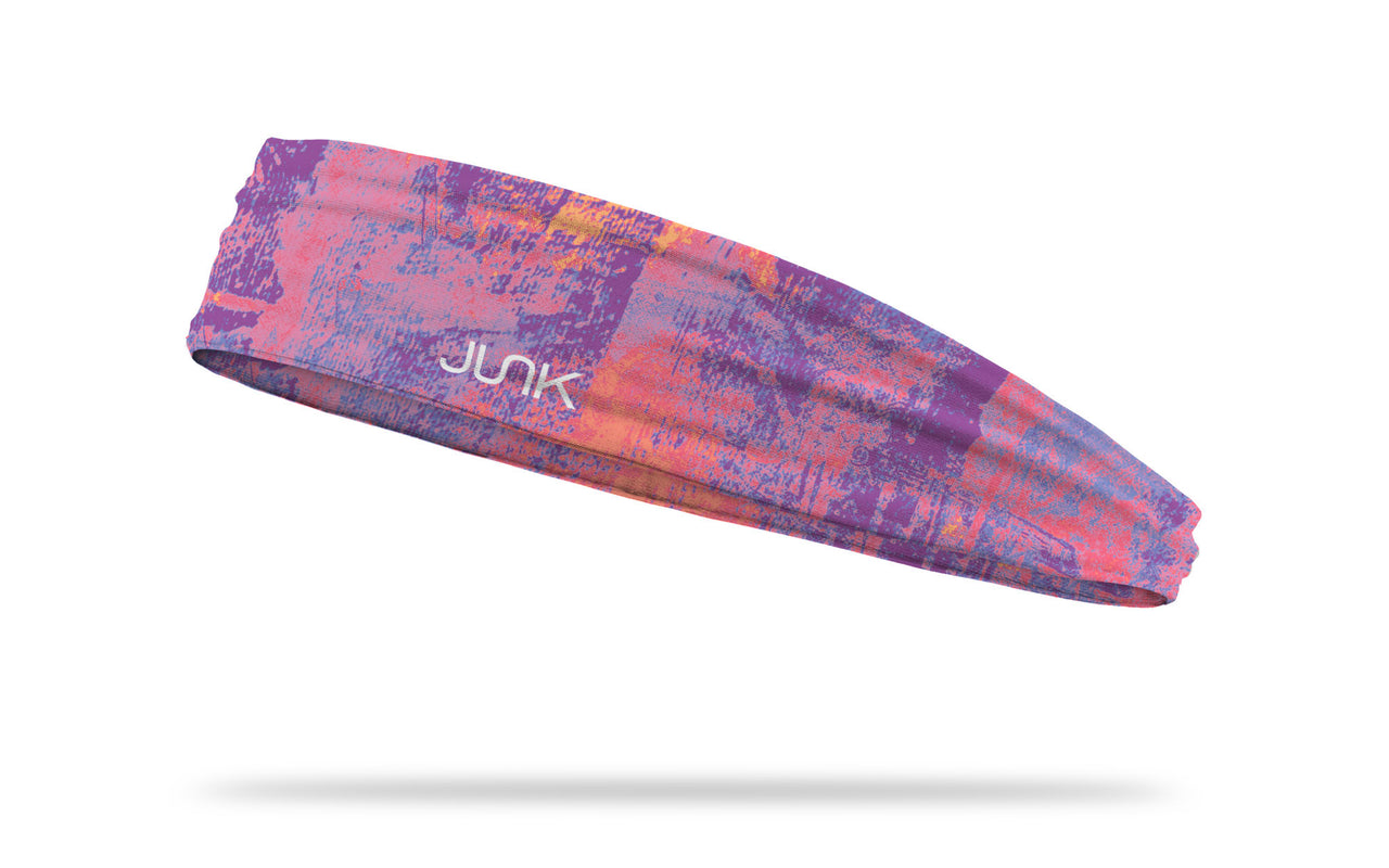 Colorful Canvas Infinity Headband - View 1