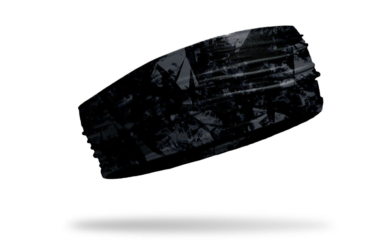 Gridiron Black Gray Big Bang Headband - View 2