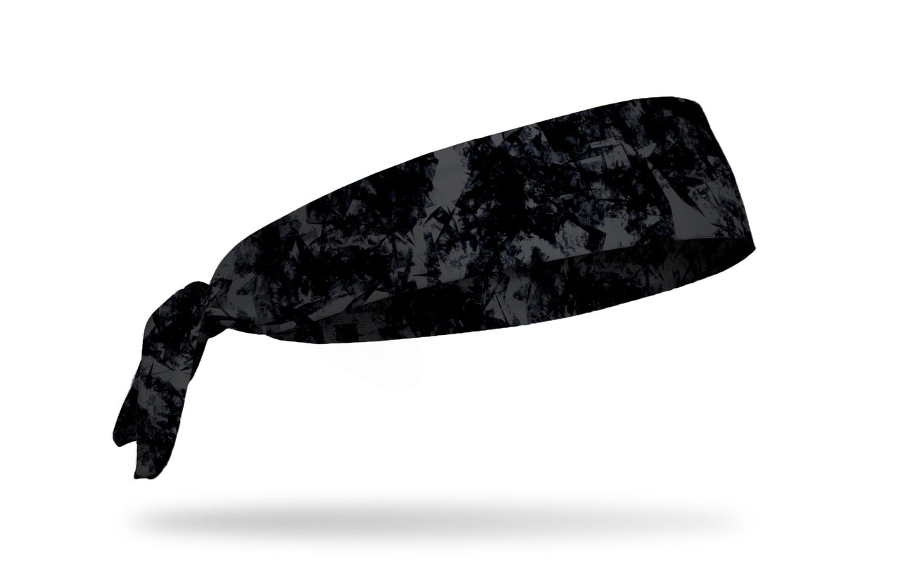 Gridiron Black Gray Tie Headband - View 2