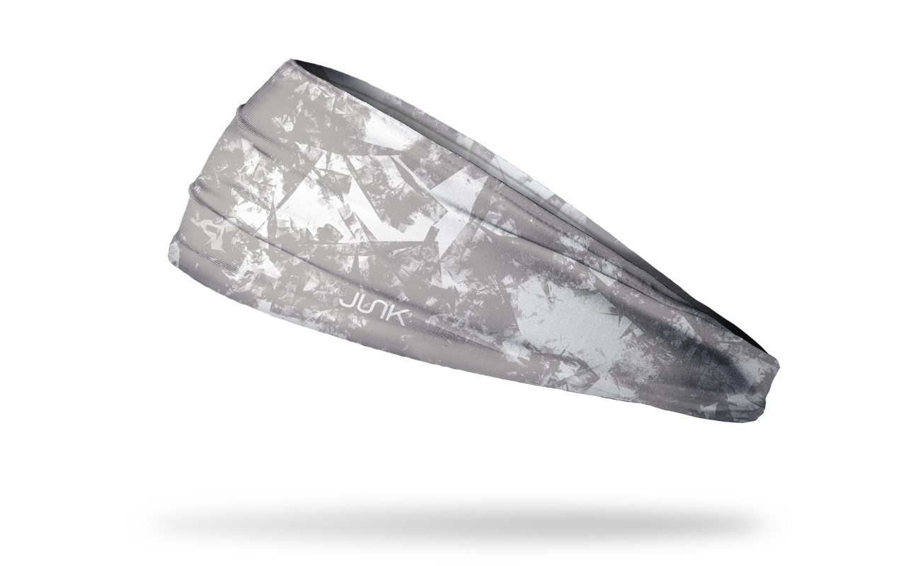 Gridiron White Gray Big Bang Lite Headband - View 1