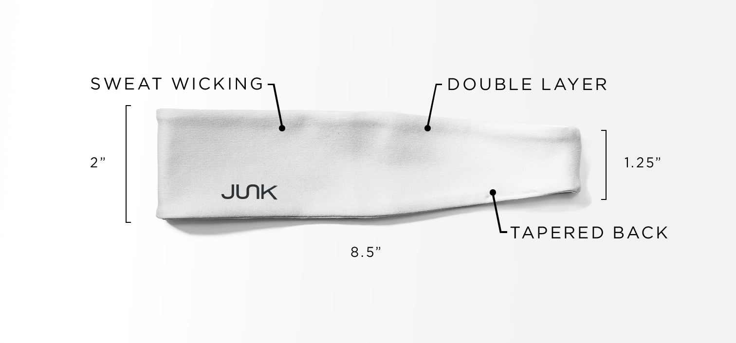 Infinity Headband, Sweat Wicking, Dual Layer, Aspired Back
