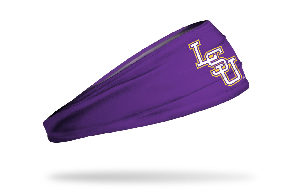Louisiana State University: LSU Baseball Purple Headband - View 2