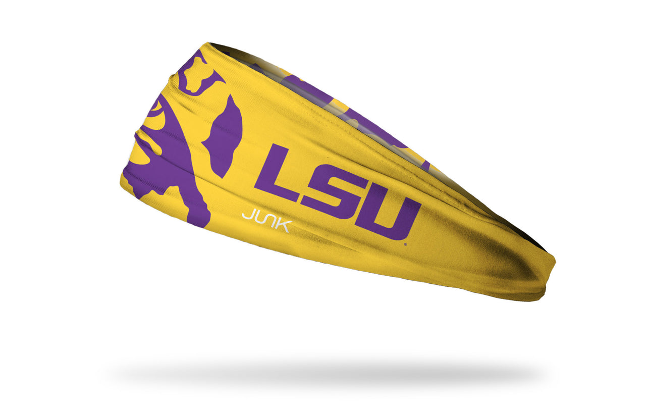 Louisiana State University: LSU Tiger Eye Gold Headband - View 1