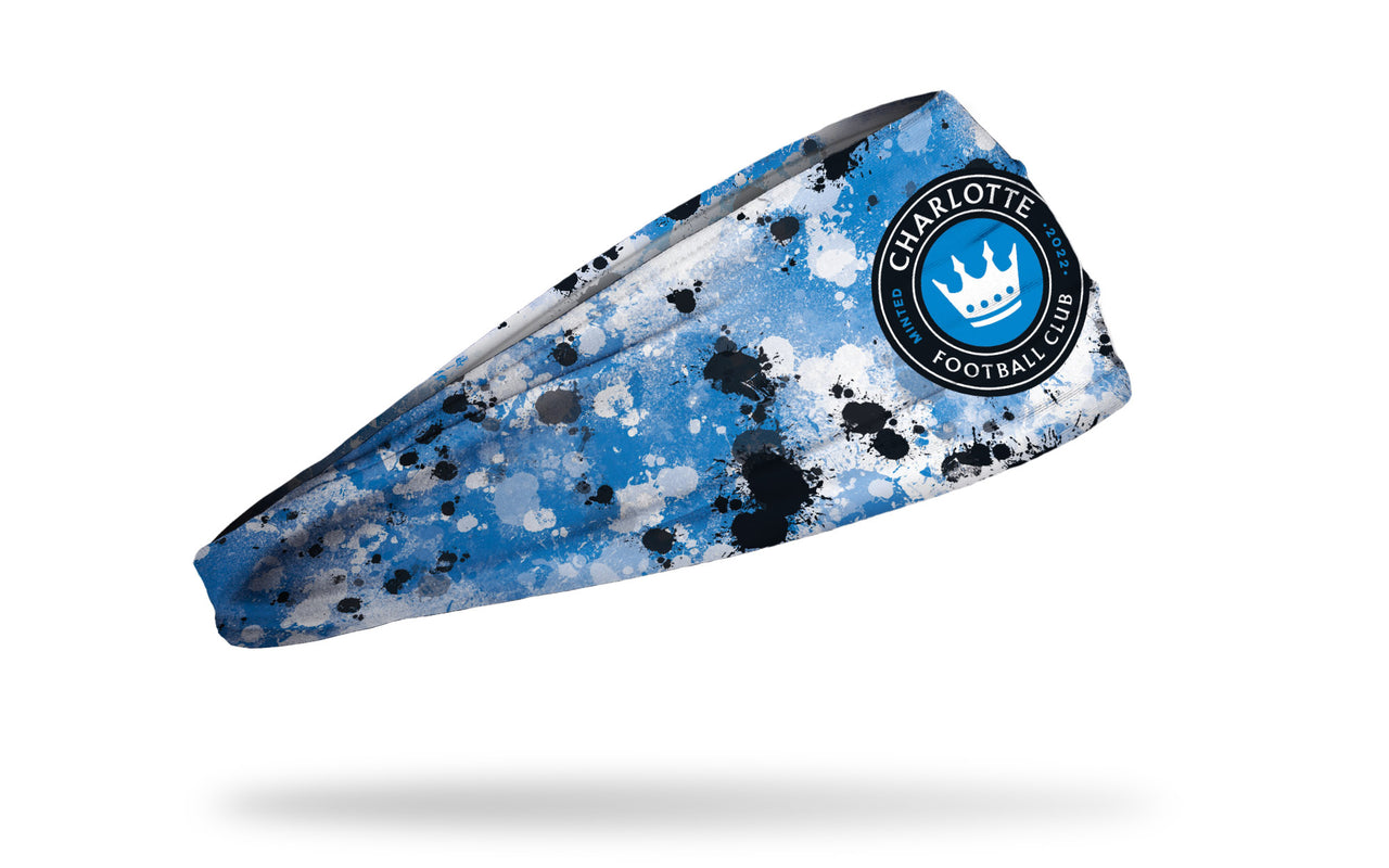 Charlotte FC: Splatter Headband - View 2