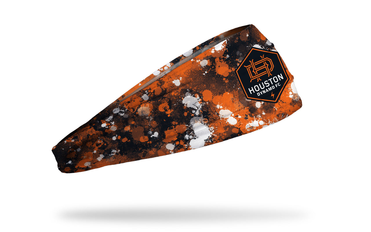 Houston Dynamo FC: Splatter Big Bang Lite Headband - View 2