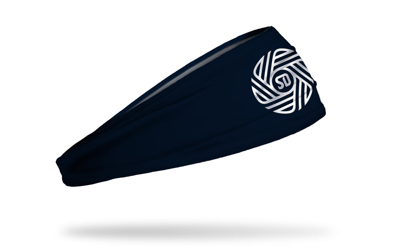 San Diego FC: Solid Navy Big Bang Lite Headband - View 2