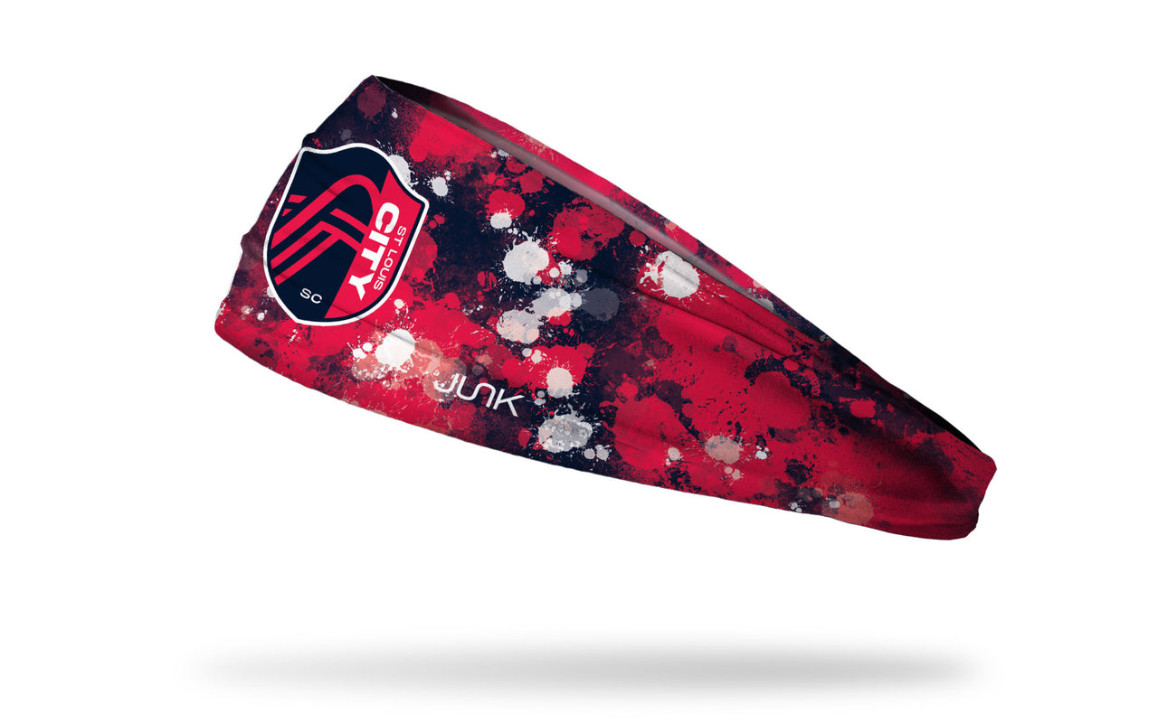 St. Louis CITY SC: Splatter Big Bang Lite Headband - View 1