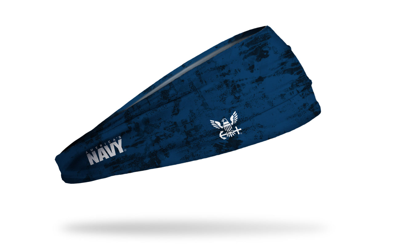 Navy: Micro Logo Headband - View 1