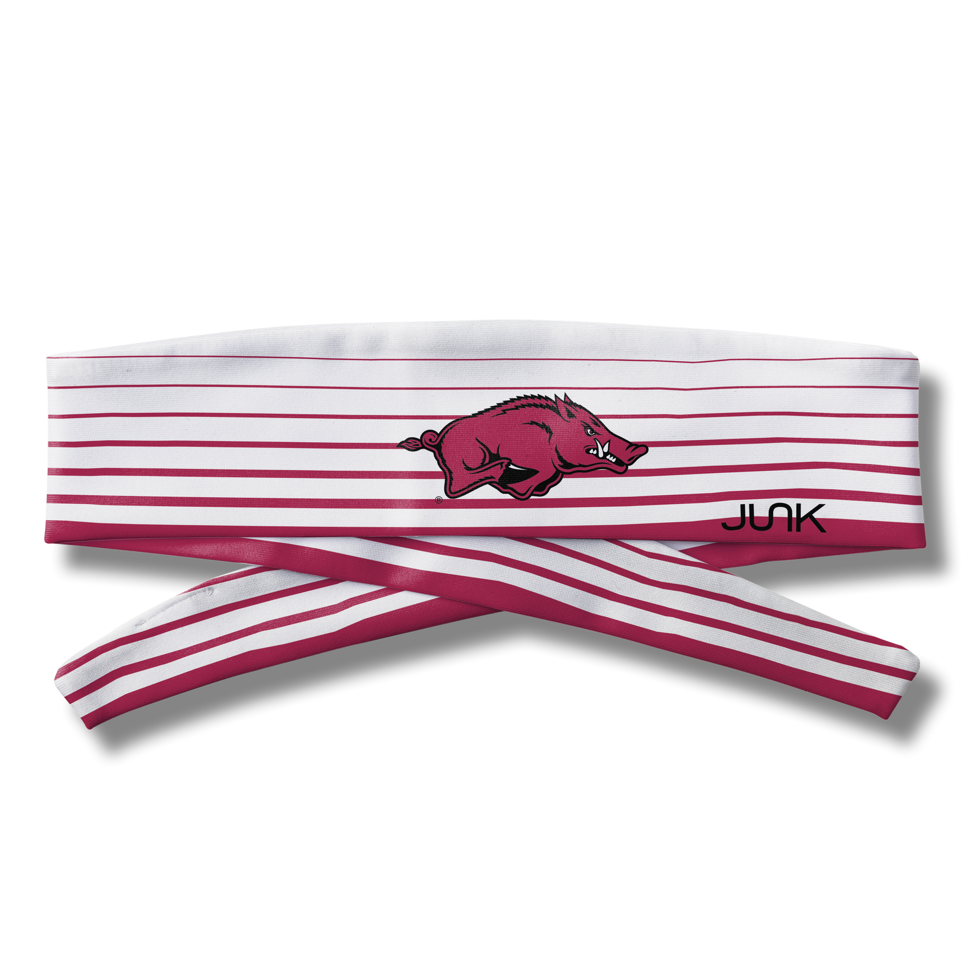 University of Arkansas: Gradient Stripe Flex Tie Headband - View 3