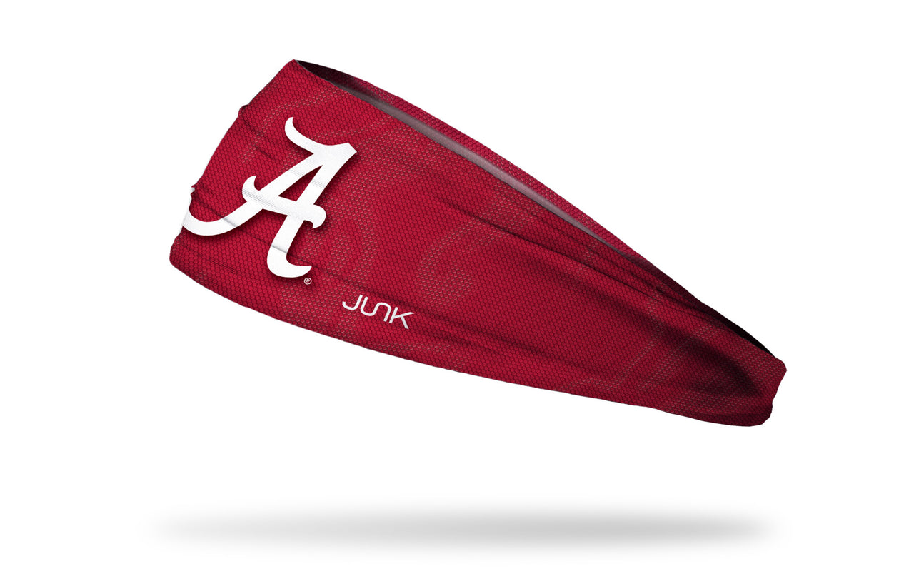 University of Alabama: Jersey Logo Red Headband - View 1