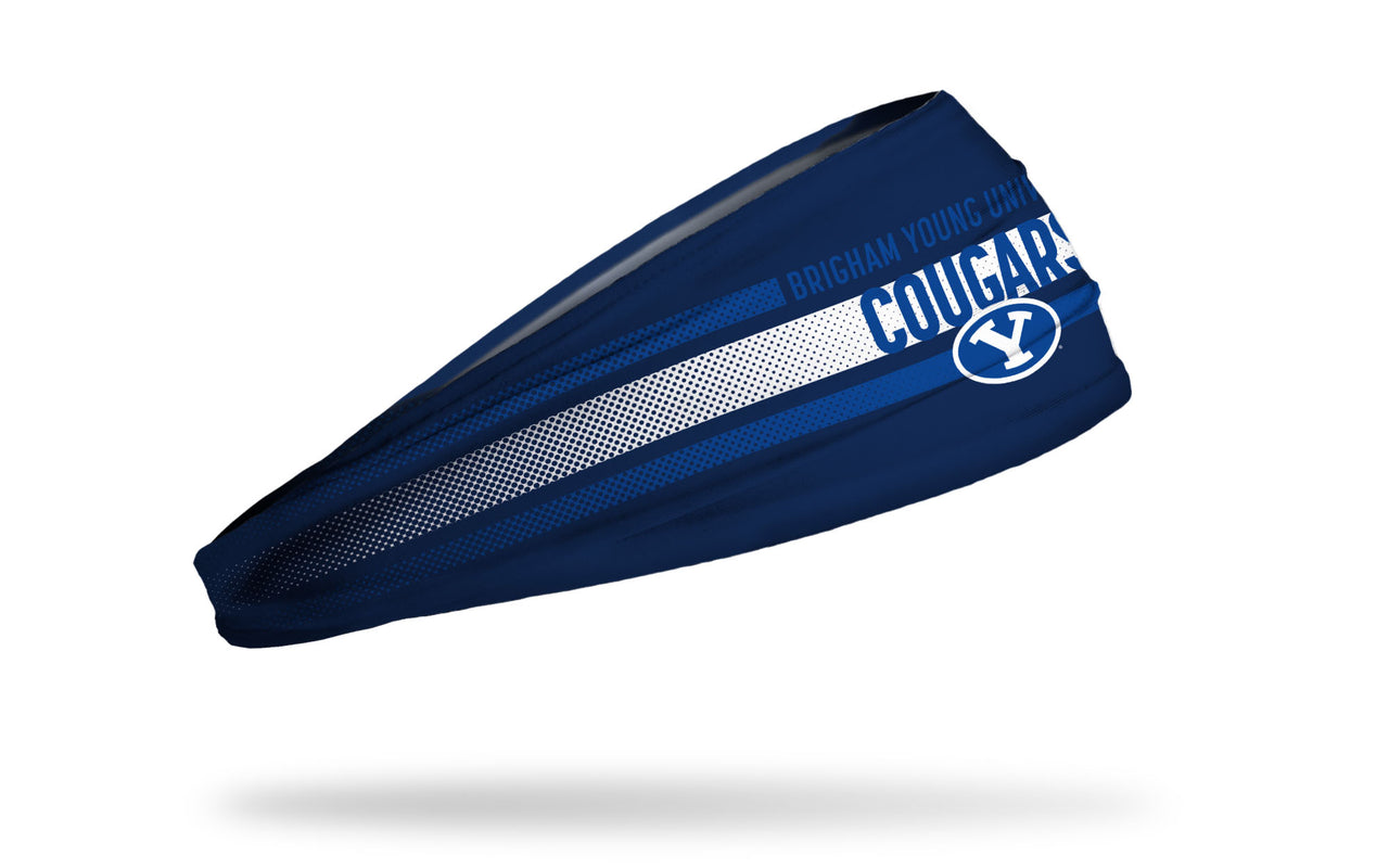 Brigham Young University: Faded Stripe Big Bang Lite Headband - View 2