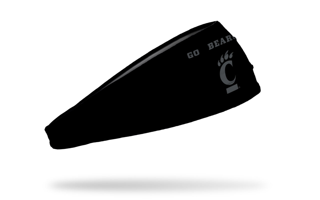University of Cincinnati: Blackout Big Bang Lite Headband - View 2