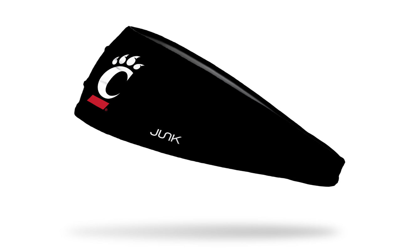 University of Cincinnati: Logo Black Big Bang Lite Headband - View 1
