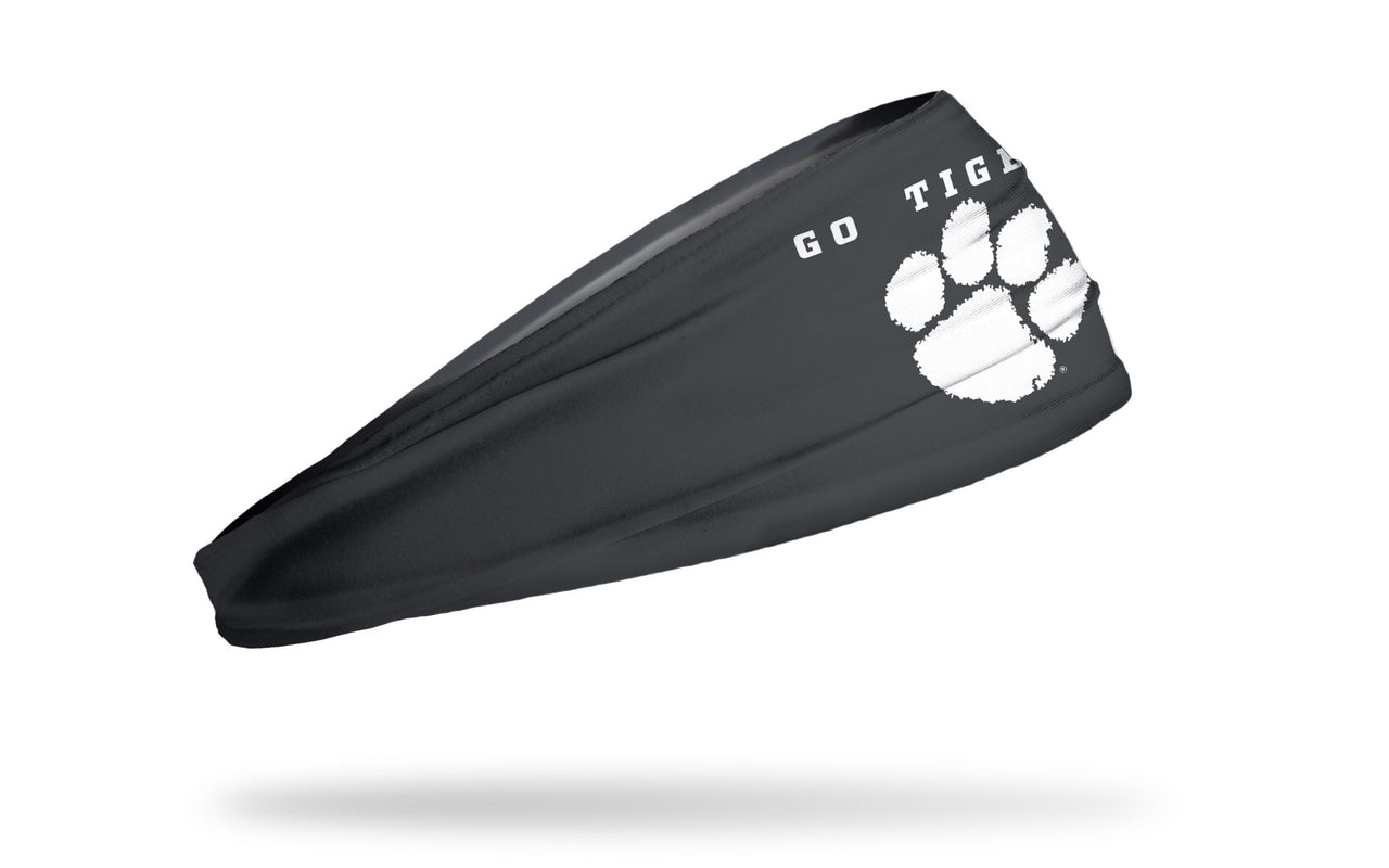 Clemson Tigers: Blackout Big Bang Lite Headband - View 2