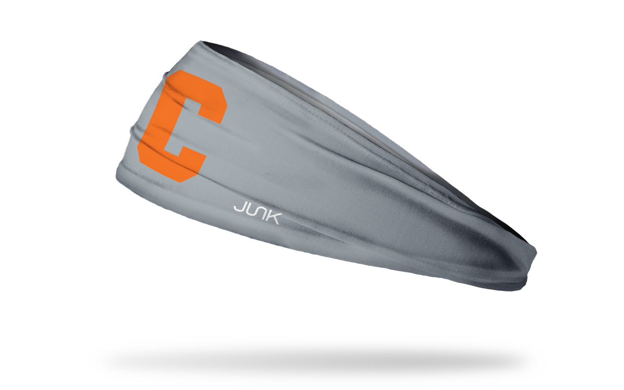 Clemson Tigers: Gray Big Bang Lite Headband - View 1