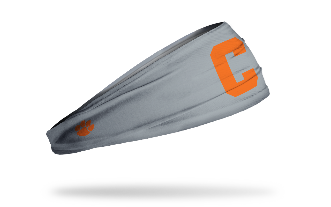 Clemson Tigers: Gray Headband - View 2
