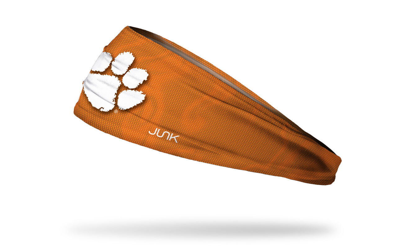 Clemson Tigers: Jersey Logo Orange Headband - View 1
