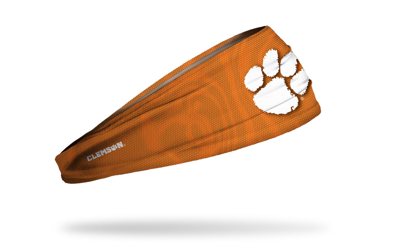 Clemson Tigers: Jersey Logo Orange Headband - View 2