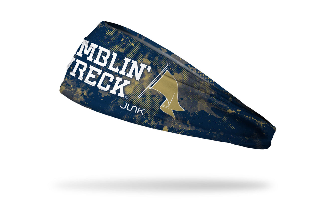 Georgia Tech University: Ramblin Wreck Big Bang Lite Headband - View 1