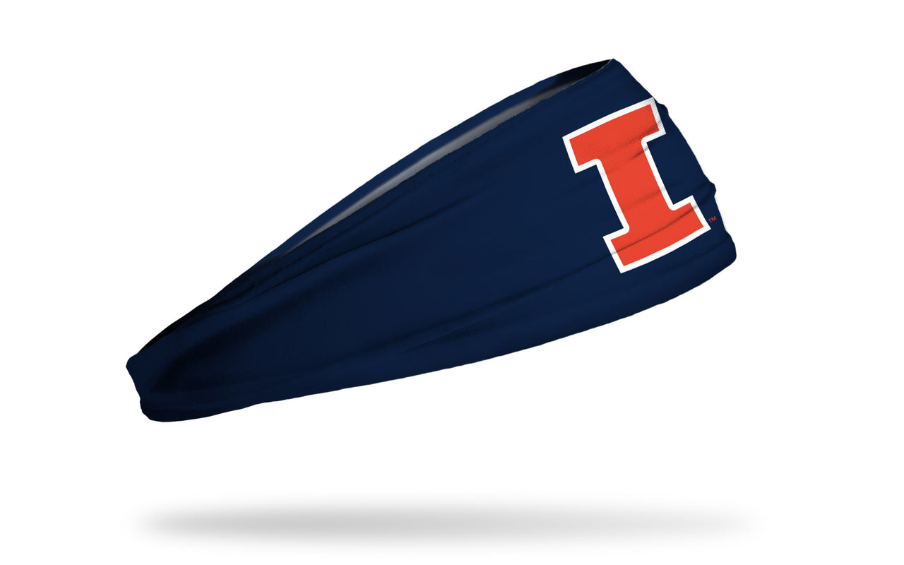 University of Illinois: Logo Blue Headband - View 2