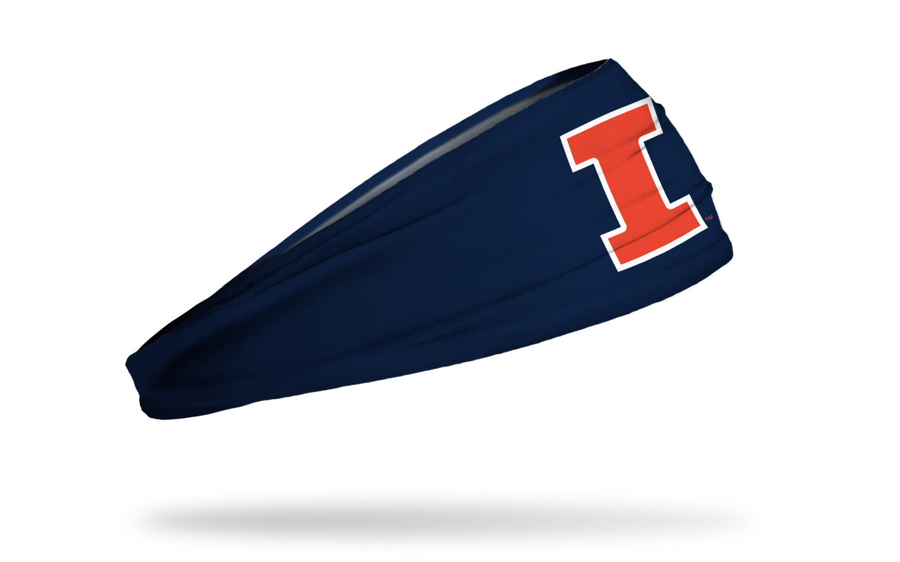 University of Illinois: Logo Blue Big Bang Lite Headband - View 2