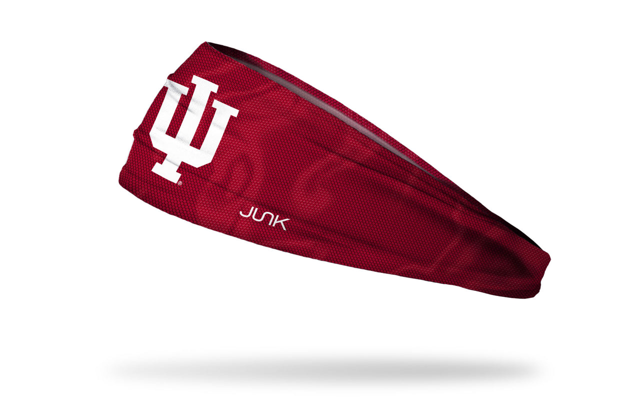 Indiana University: Jersey Logo Crimson Headband - View 1