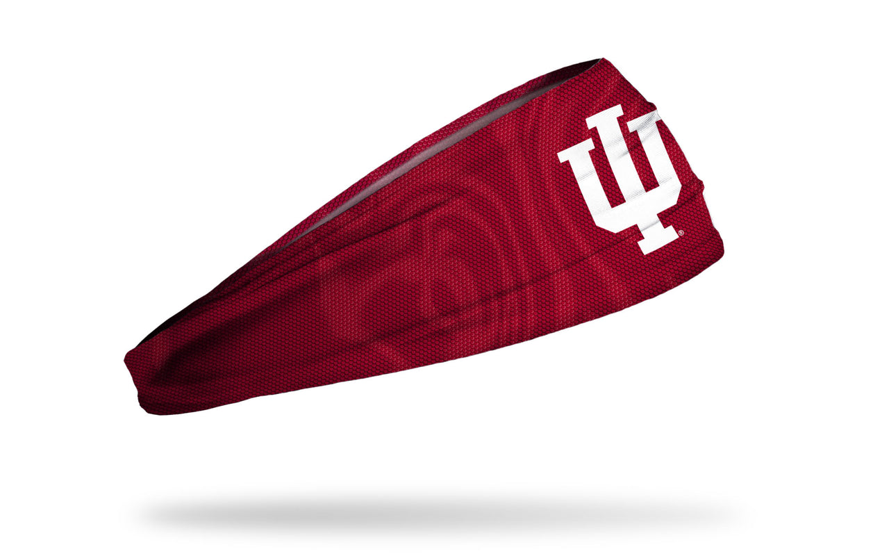 Indiana University: Jersey Logo Crimson Headband - View 2