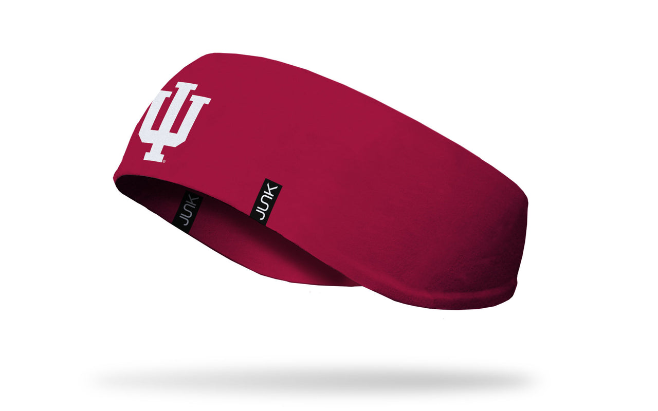 Indiana University: Logo Crimson Ear Warmer - View 1