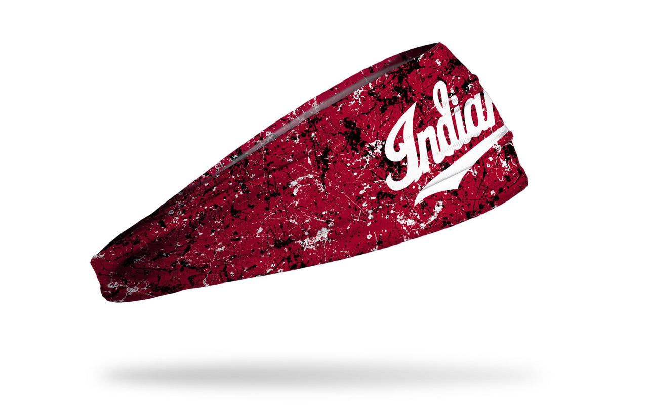 Indiana University: Script Splatter Big Bang Lite Headband - View 2