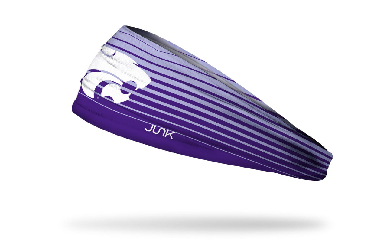 Kansas State University: Gradient Stripe Big Bang Lite Headband - View 1