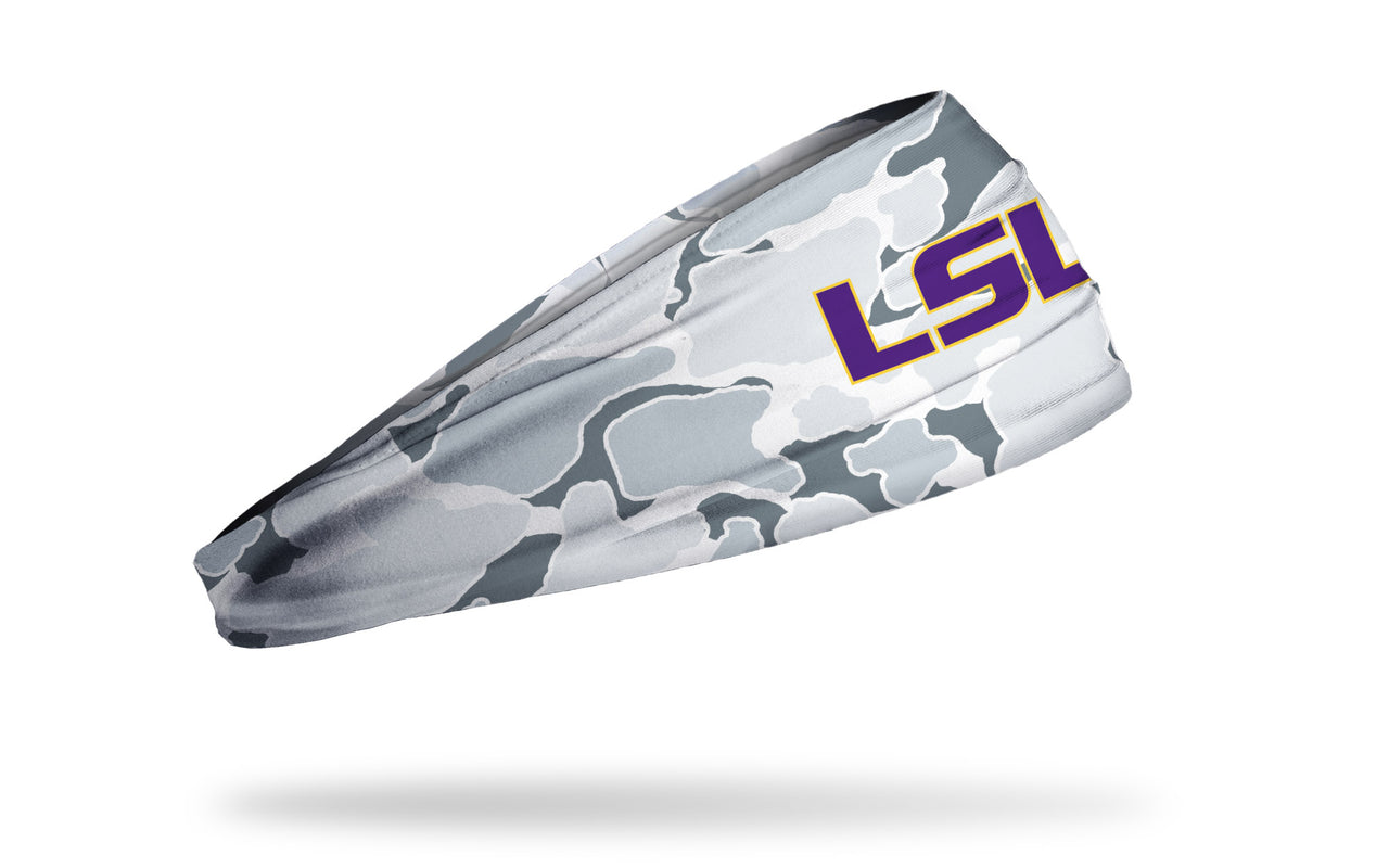 Louisiana State University: Camo Big Bang Lite Headband - View 2