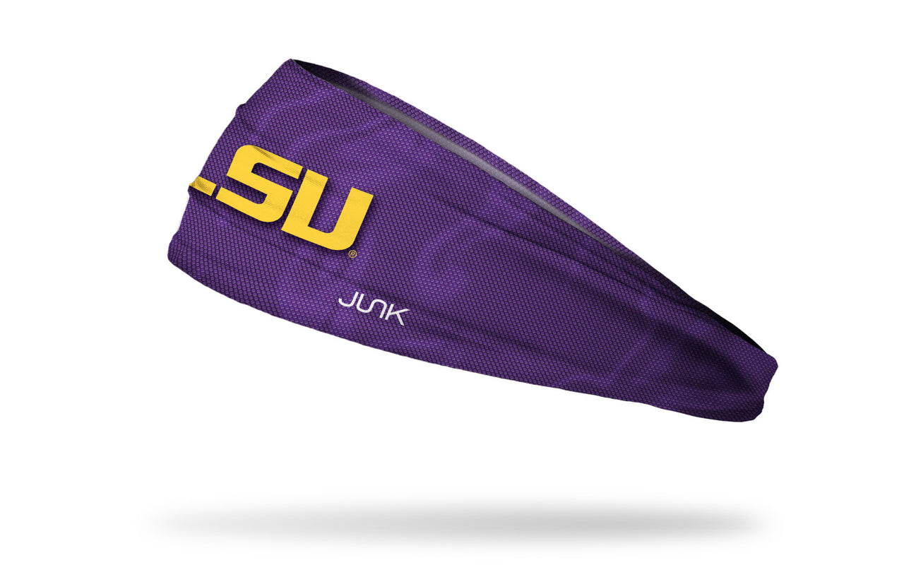 Louisiana State University: Jersey Logo Purple Headband - View 1