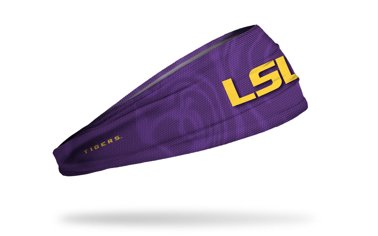 Louisiana State University: Jersey Logo Purple Headband - View 2