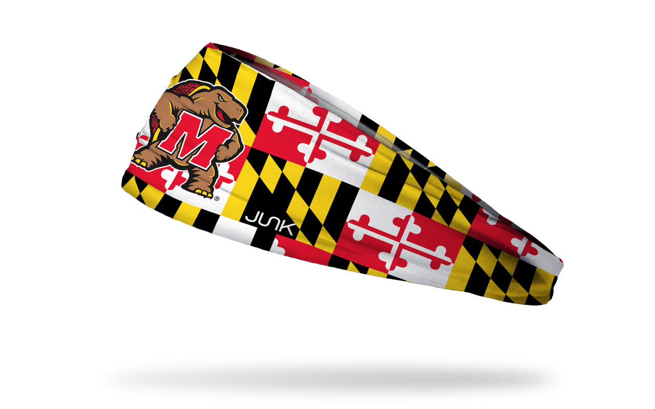 University of Maryland: Flag Big Bang Lite Headband - View 1