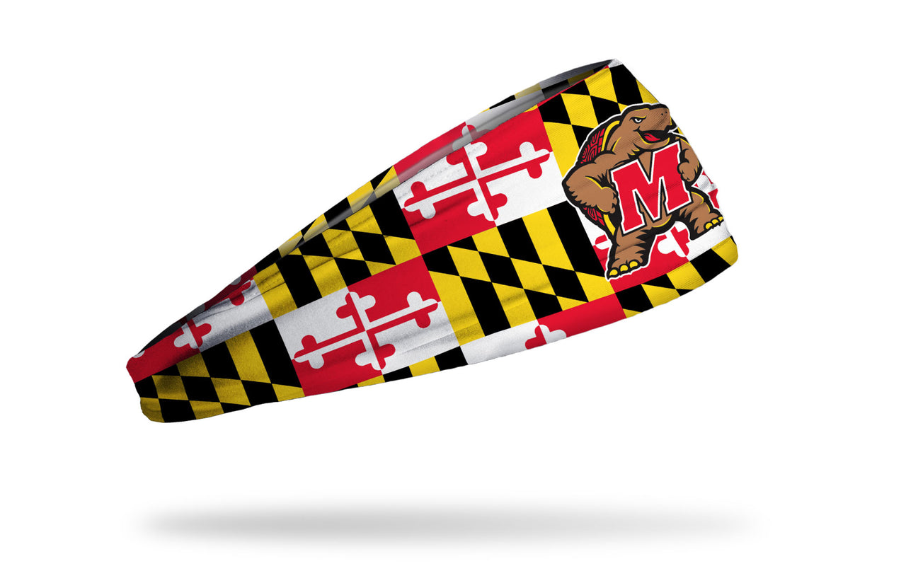 University of Maryland: Flag Big Bang Lite Headband - View 2