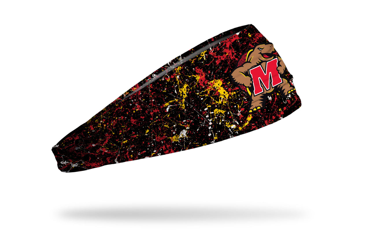 University of Maryland: Splatter Big Bang Lite Headband - View 2