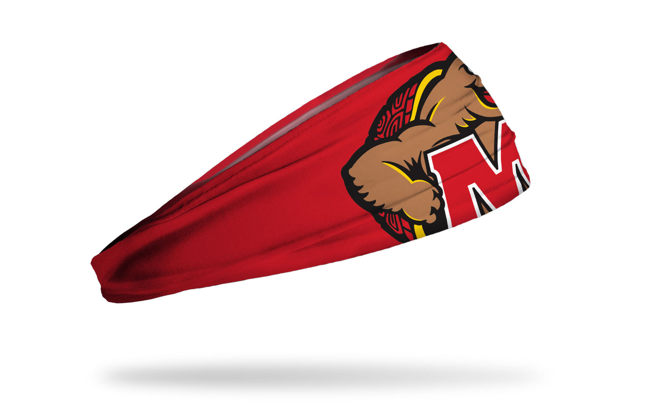 University of Maryland: Testudo Big Bang Lite Headband - View 2