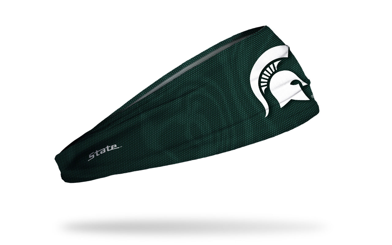 Michigan State University: Jersey Logo Green Headband - View 2