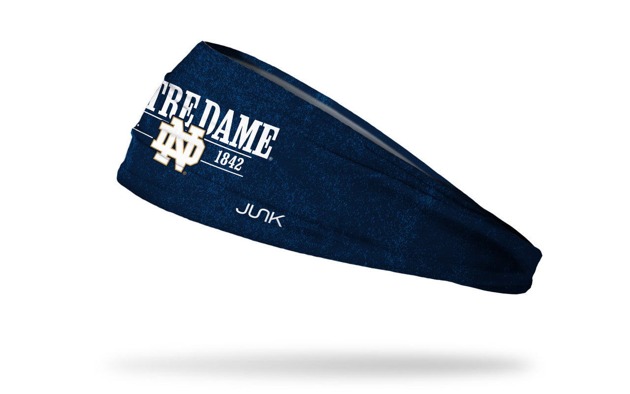 University of Notre Dame: Vintage Athletic Headband - View 1