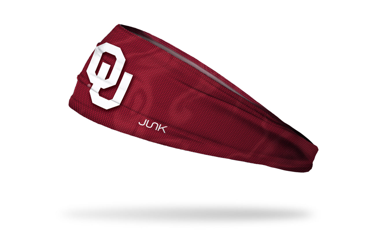 University of Oklahoma: Jersey Logo Crimson Headband - View 1