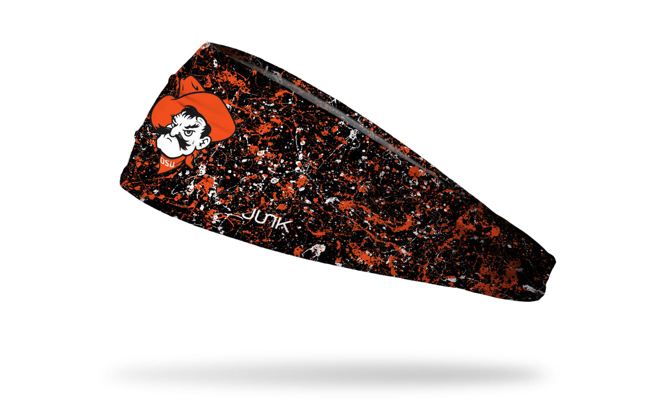Oklahoma State University: Pistol Pete Splatter Big Bang Lite Headband - View 1