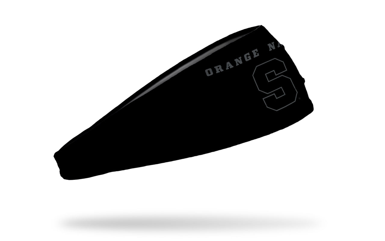 Syracuse University: Blackout Big Bang Lite Headband - View 2