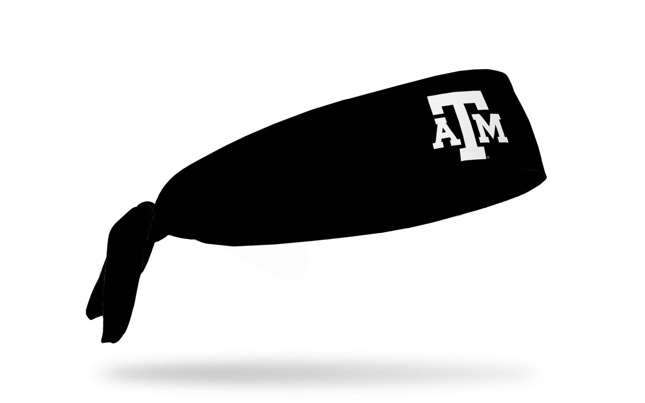 Texas A&M University: A&M Black Flex Tie Headband - View 2